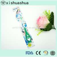 hot sale high quality soft blister own design Animal kid toothbrush